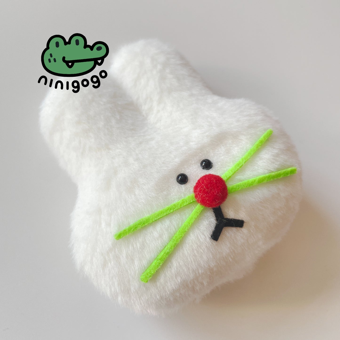 NINIGOGO | White Bunny Plush Charm
