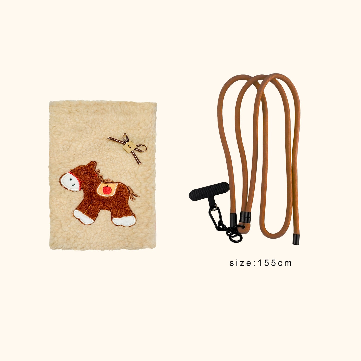 Daily White | Little Horse Cross Body Bag