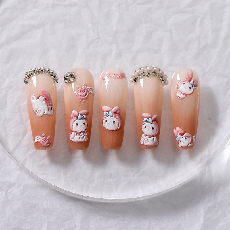 Hello Claws | Cartoon Melody Nail Deco Sticker
