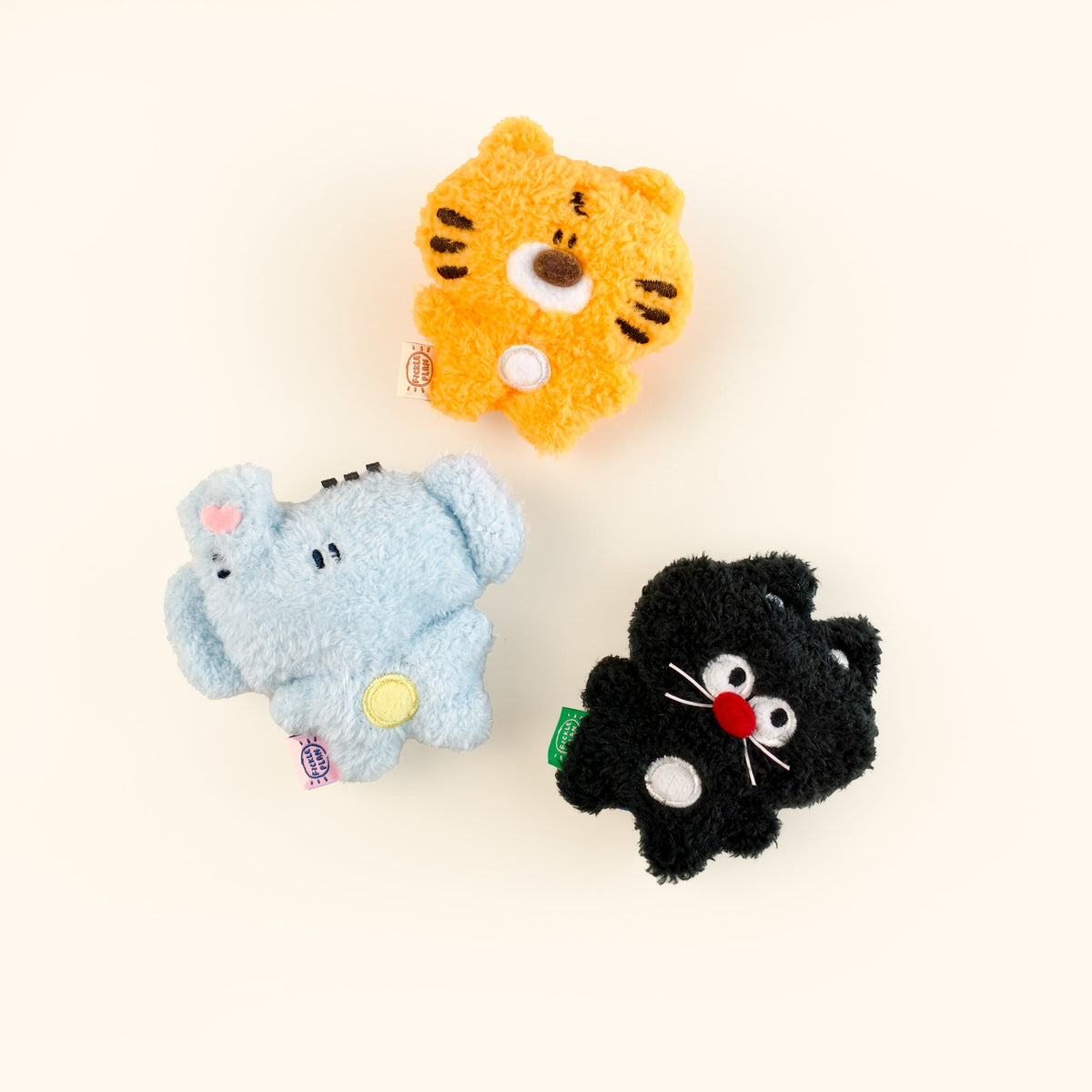 Fickle Plan | Tiger Elephant Kitty Bag Charm
