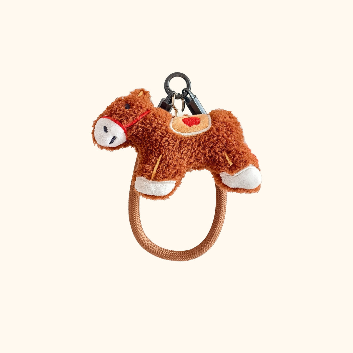 Daily White | Pony Plush Charm