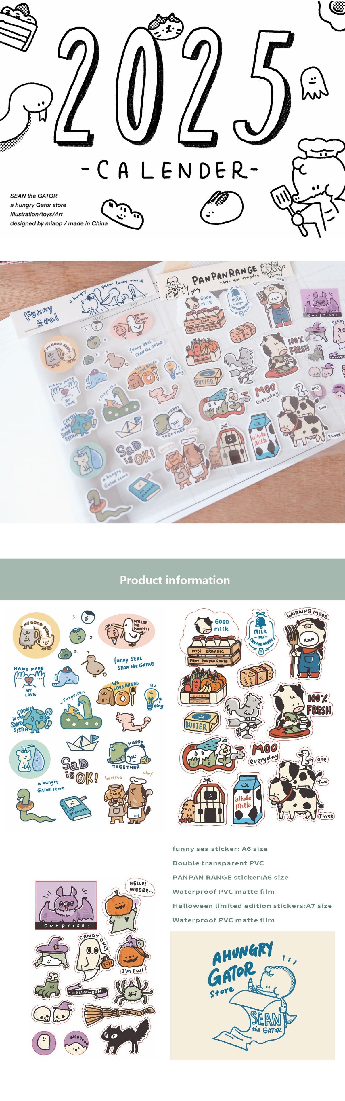 A Gator Life | Animal Sticker