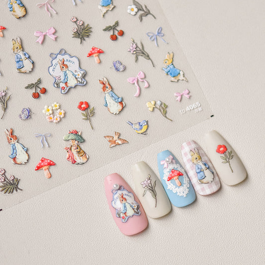 Hello Claws | Bunny Nail Deco Sticker