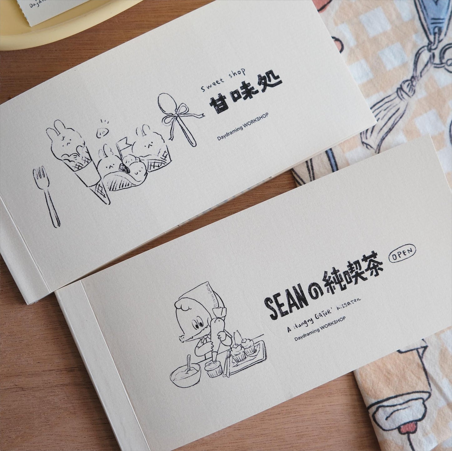 A Gator Life | Lovely Bunny And Crocodile Memo Notepad