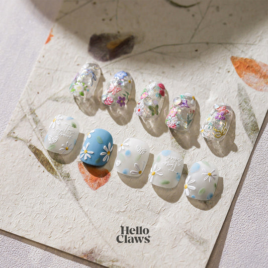 Hello Claws | Spring Daisy Wild Flower Nail Deco Sticker