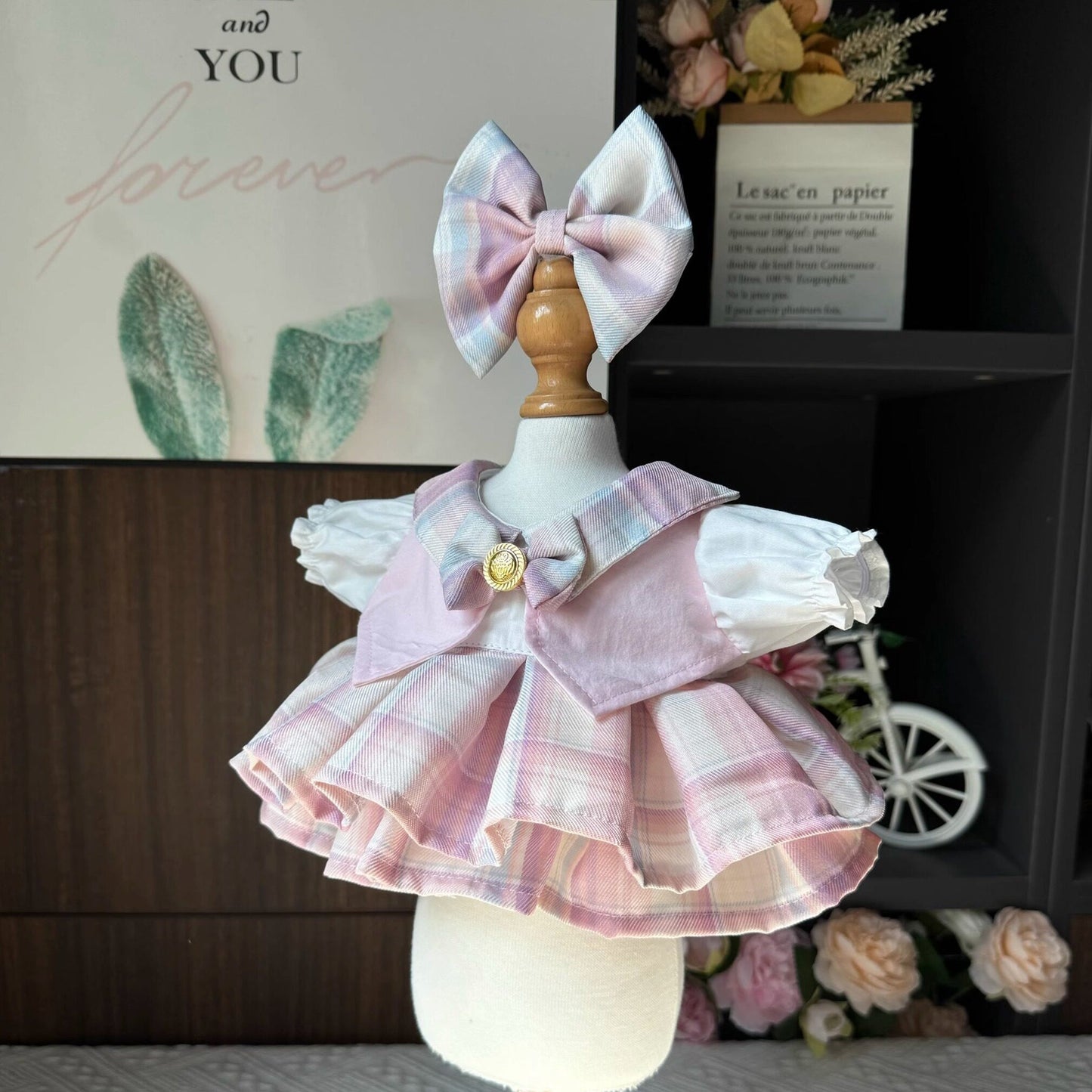 Sewing | Pink Doll School Uniform