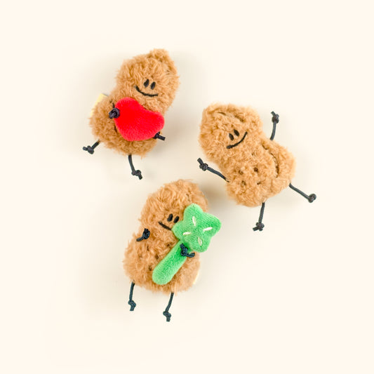 Fickle Plan | Mini Peanut Keychain