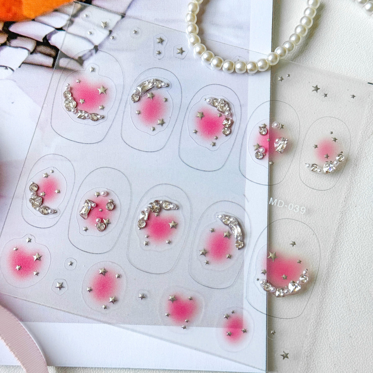 Hello Claws | Star Diamond Nail Deco Sticker