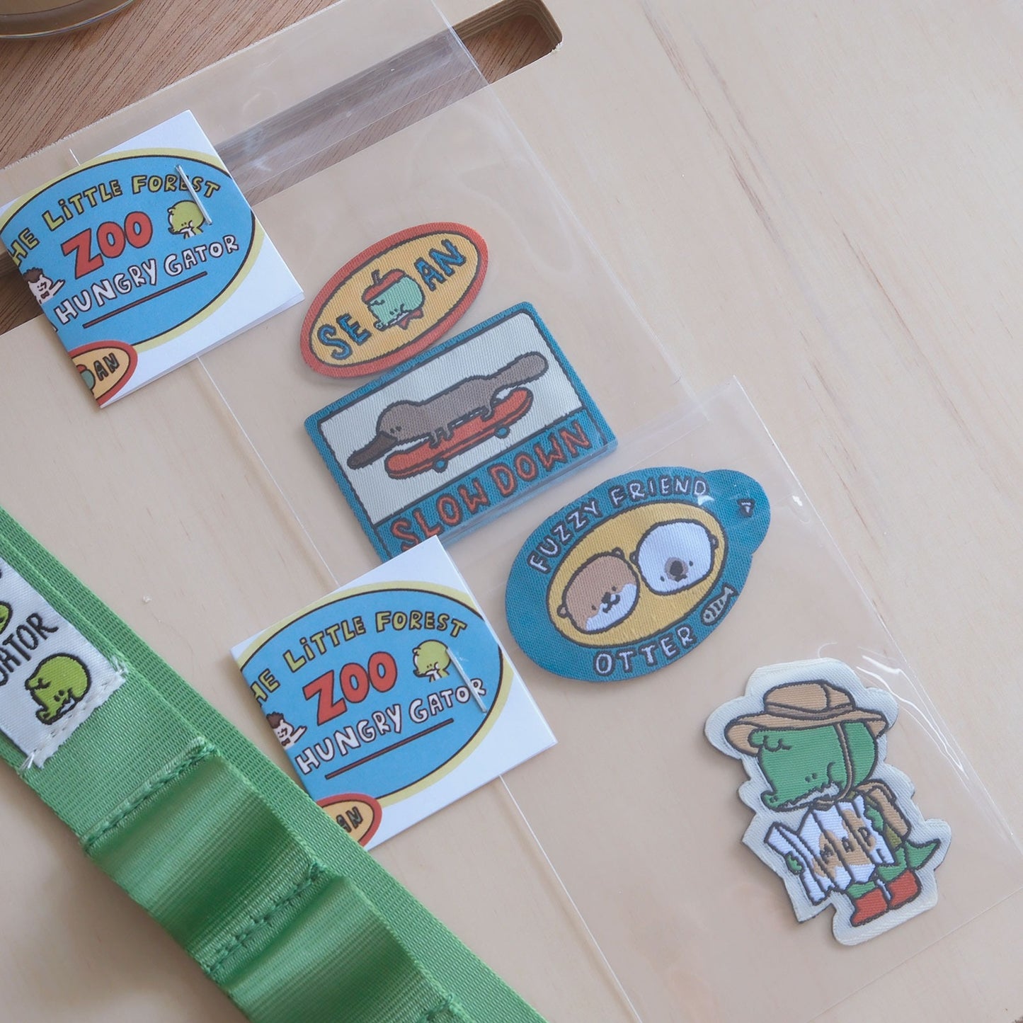 A Gator Life | Embroidered Sean Woven Label Sticker