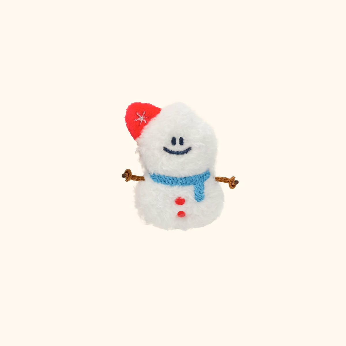Fickle Plan | Mini Peanut Christmas Keychain