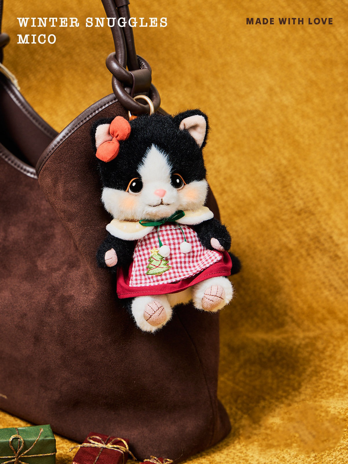 Bobo Nuts | Mico Kitty Plush Toy Bag Charm