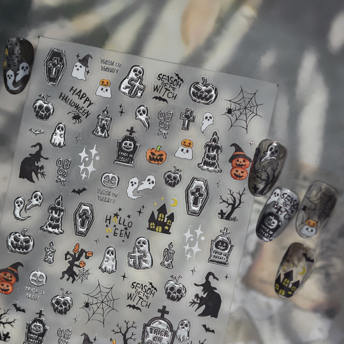 Hello Claws | Halloween Night Nail Deco Stickers