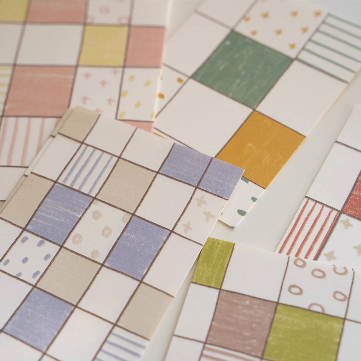Orange Studio | Season Grid Memo Note PadÂ