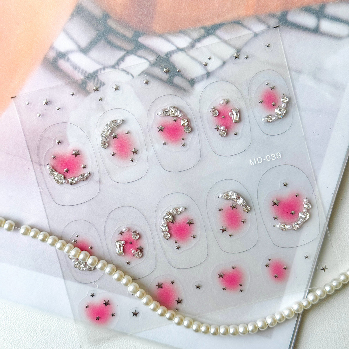 Hello Claws | Star Diamond Nail Deco Sticker