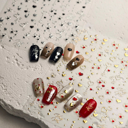 Hello Claws | Heart 5D Nail Deco Sticker