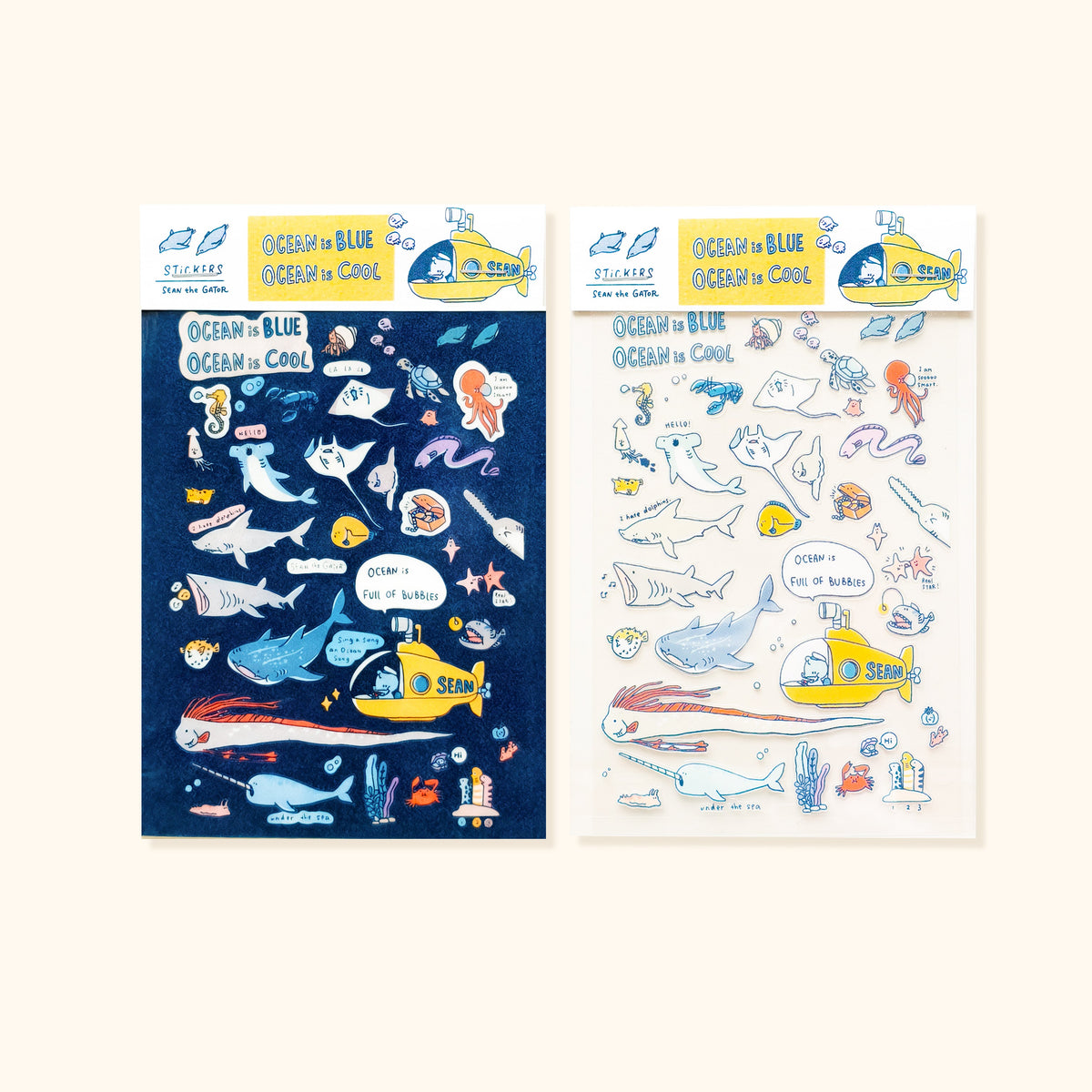 A Gator Life | Summer Ocean Shining Sticker