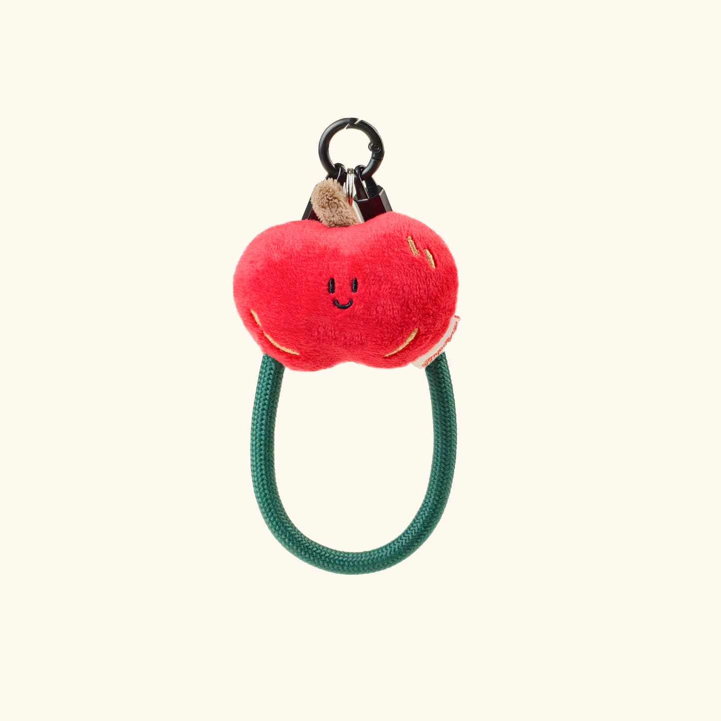 Daily White | Mini Heart Apple Toy Charm