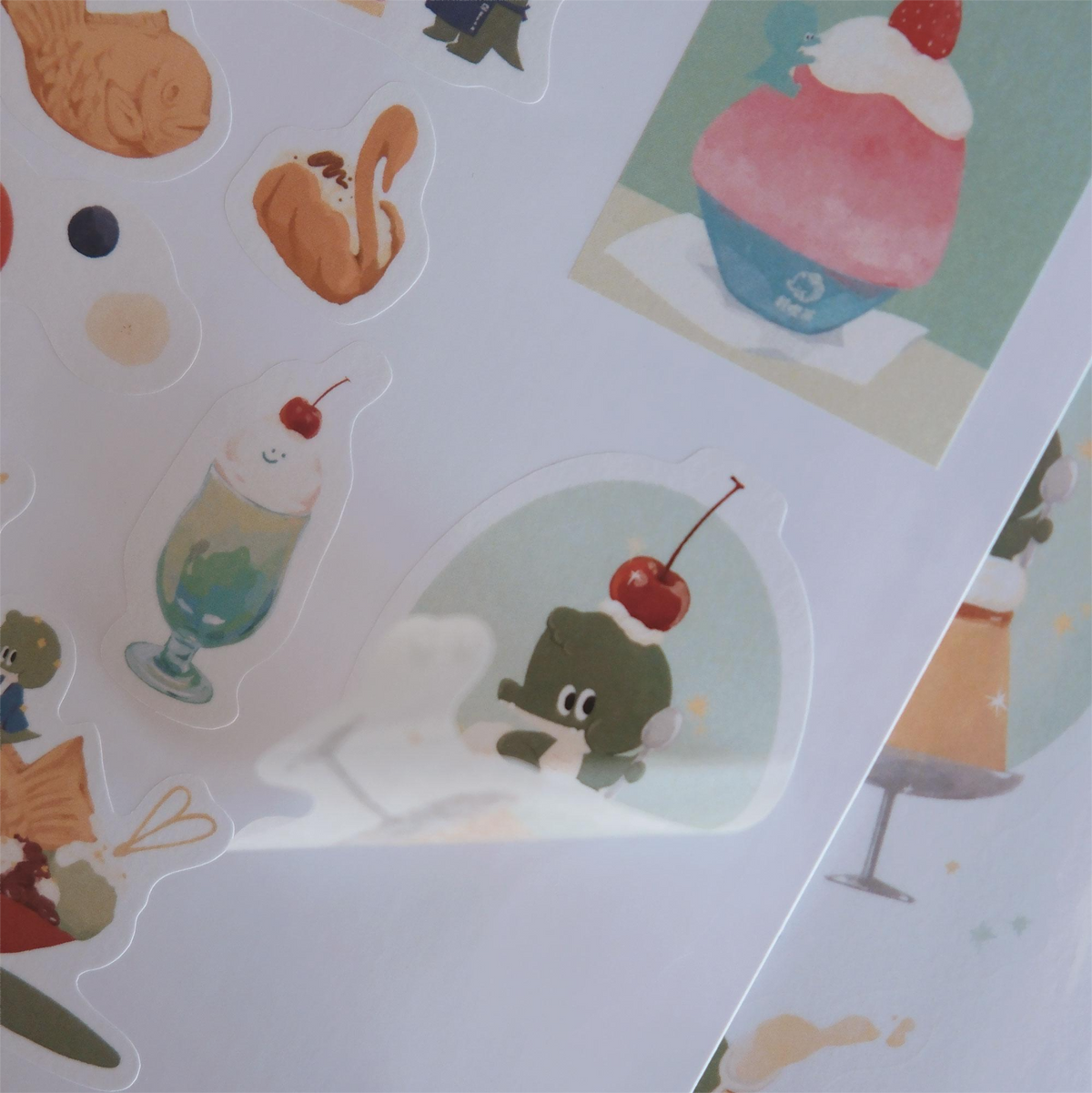 A Gator Life | Gator Japanese Desserts Sticker