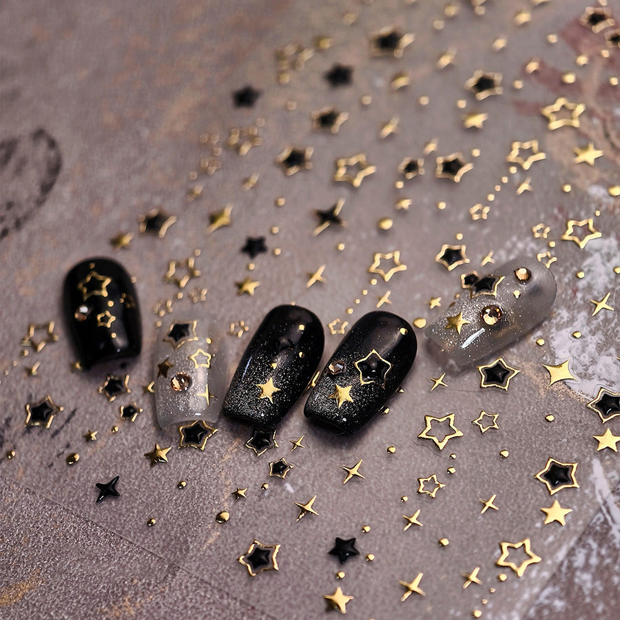 Hello Claws | Gold Star Nail Deco Sticker