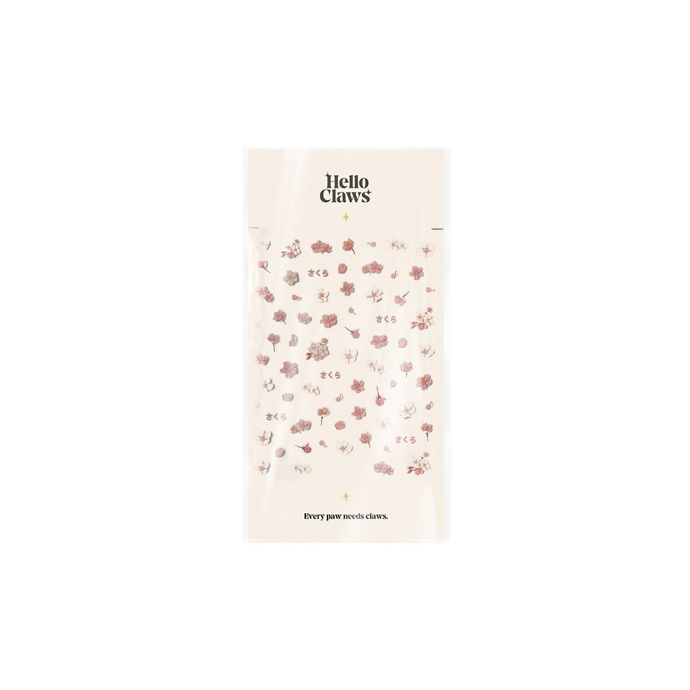 Hello Claws | Pink Cherry Blossom Nail Deco Sticker