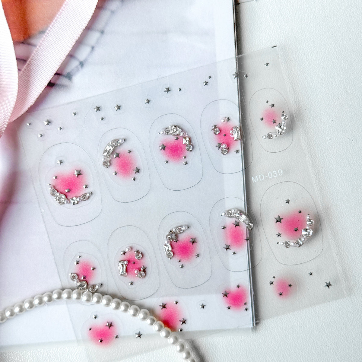 Hello Claws | Star Diamond Nail Deco Sticker