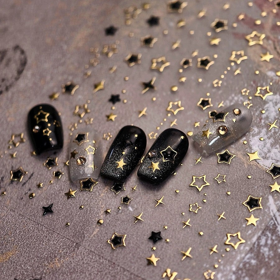 Hello Claws | Gold Star Nail Deco Sticker