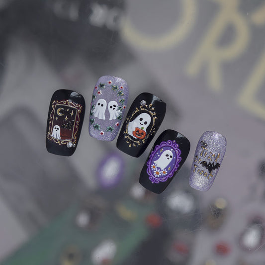 Hello Claws | Halloween Spider Nail Deco StickersÂ