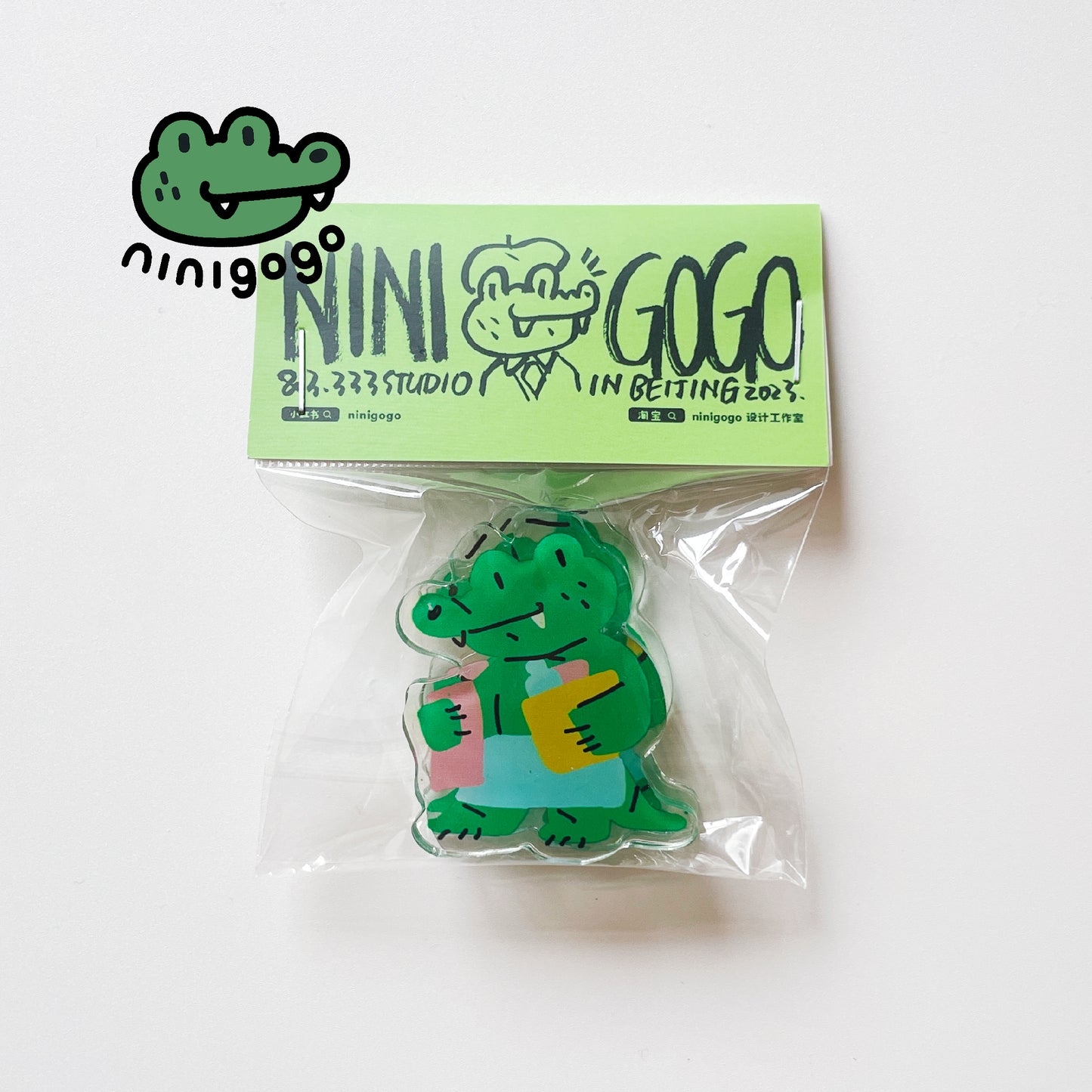 NINIGOGO | Bath EGO Acrylic Binder Clip