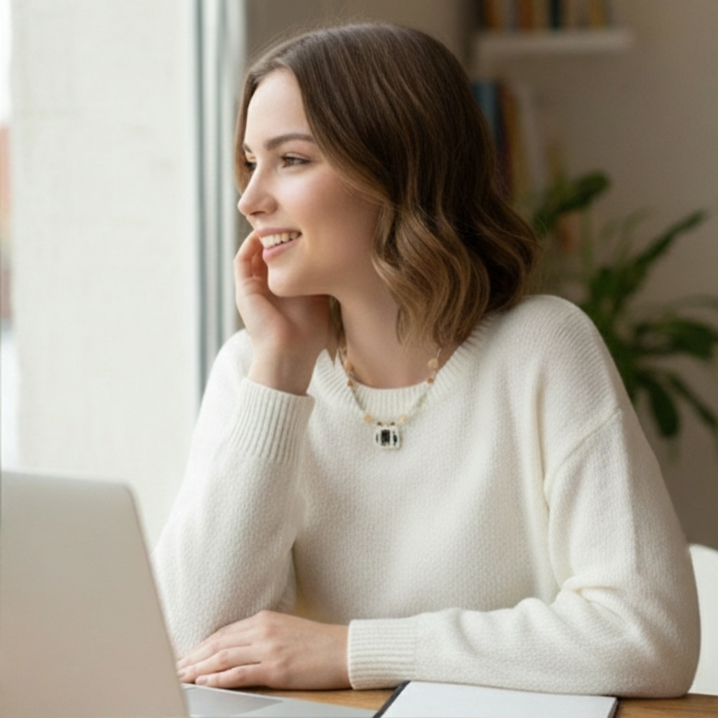 Her Market | Story Keeper Black Bird Ceramic Necklace