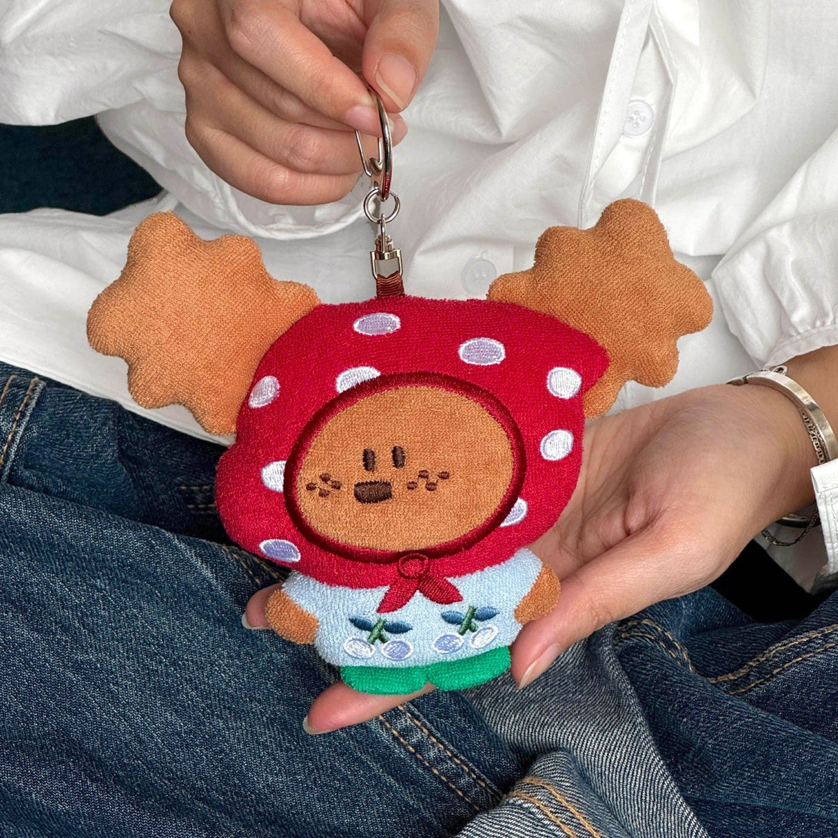 Bluuf Tag | Freckles Puppy Plush Charm