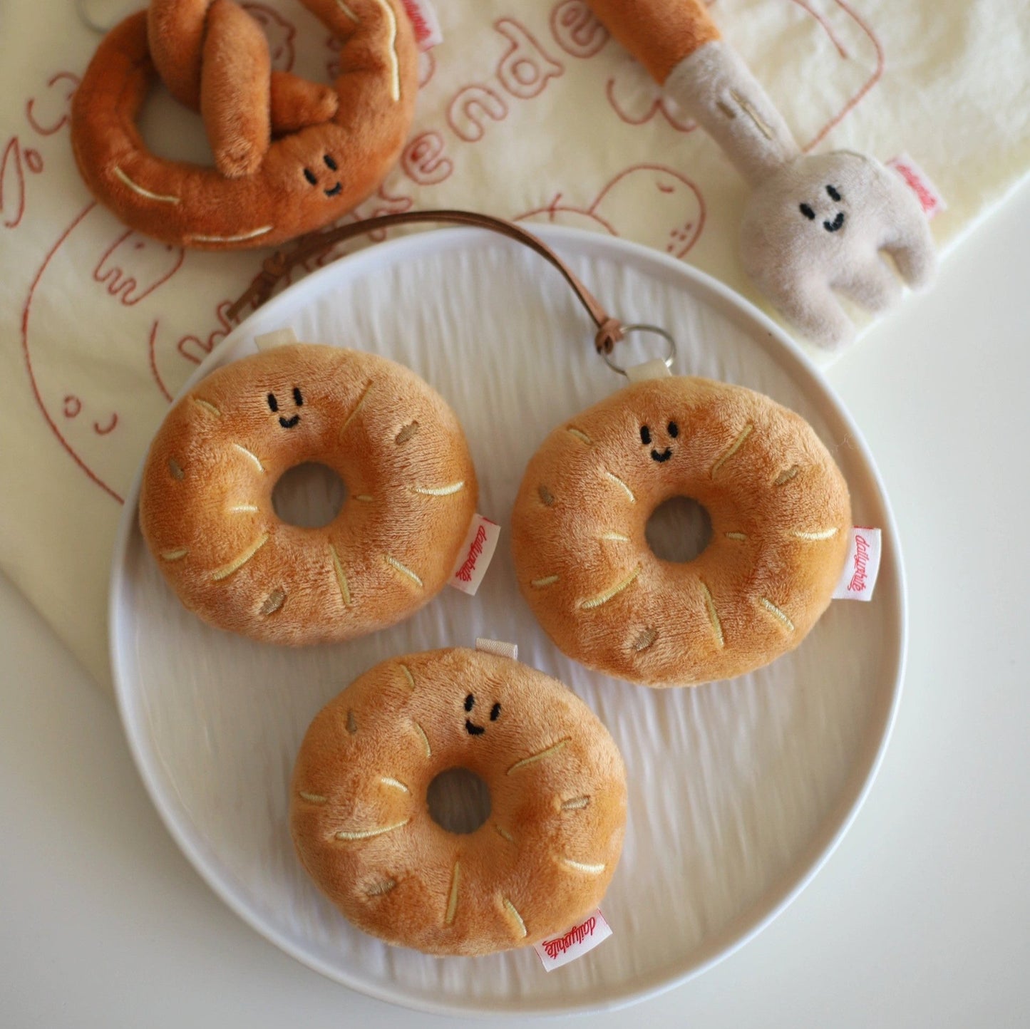 Daily White | Bakery Bag Charm