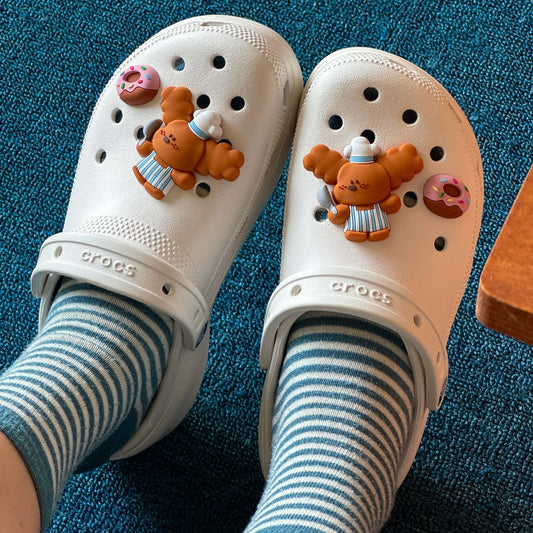 Bluuf Tag | Doggie & Donut Shoe Charms