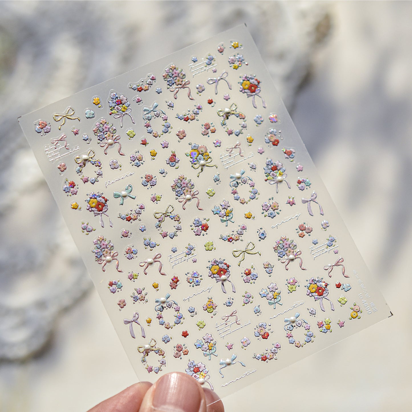 Hello Claws | Blossom And Pearl Nail Deco Sticker