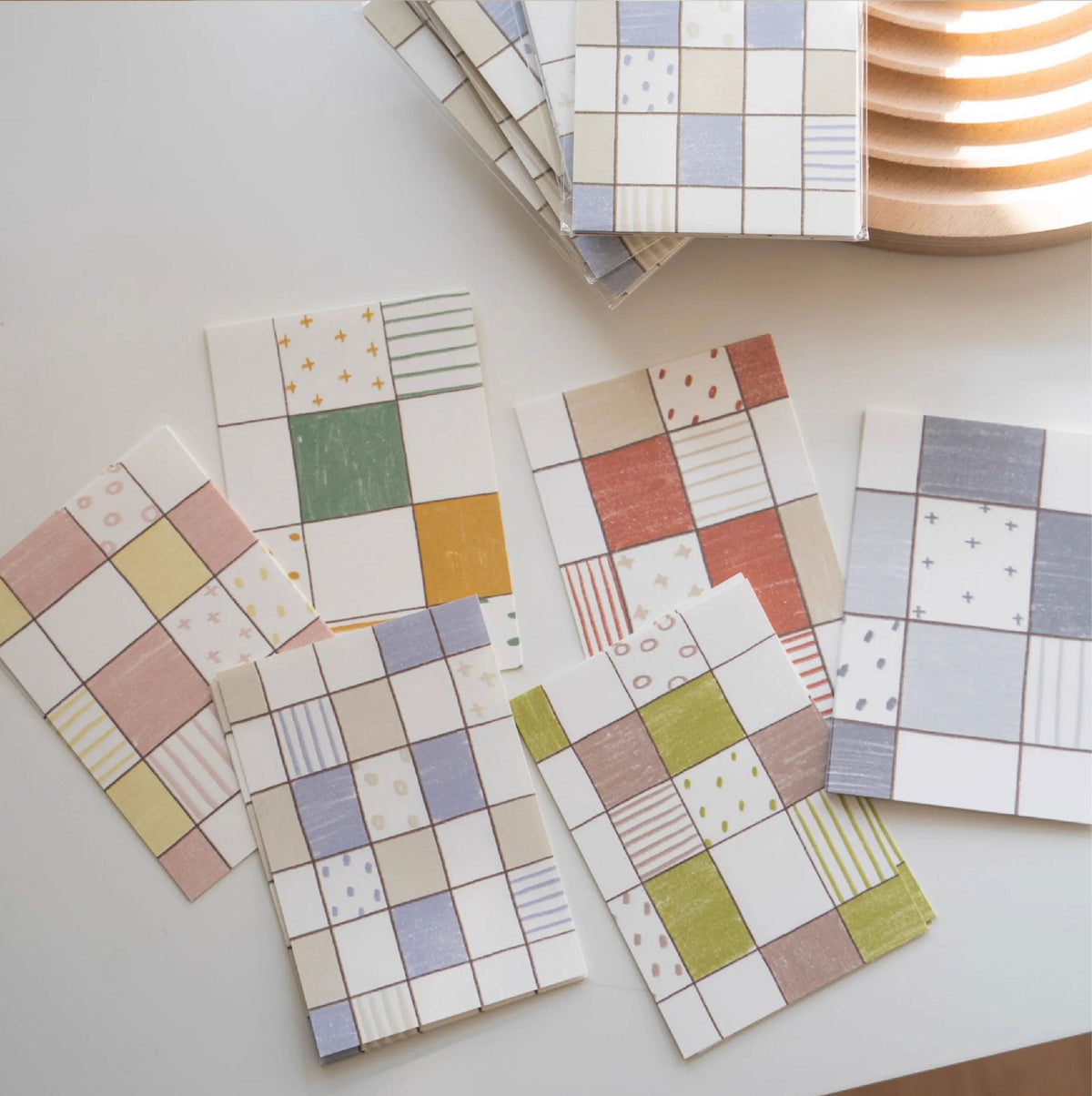 Orange Studio | Season Grid Memo Note PadÂ