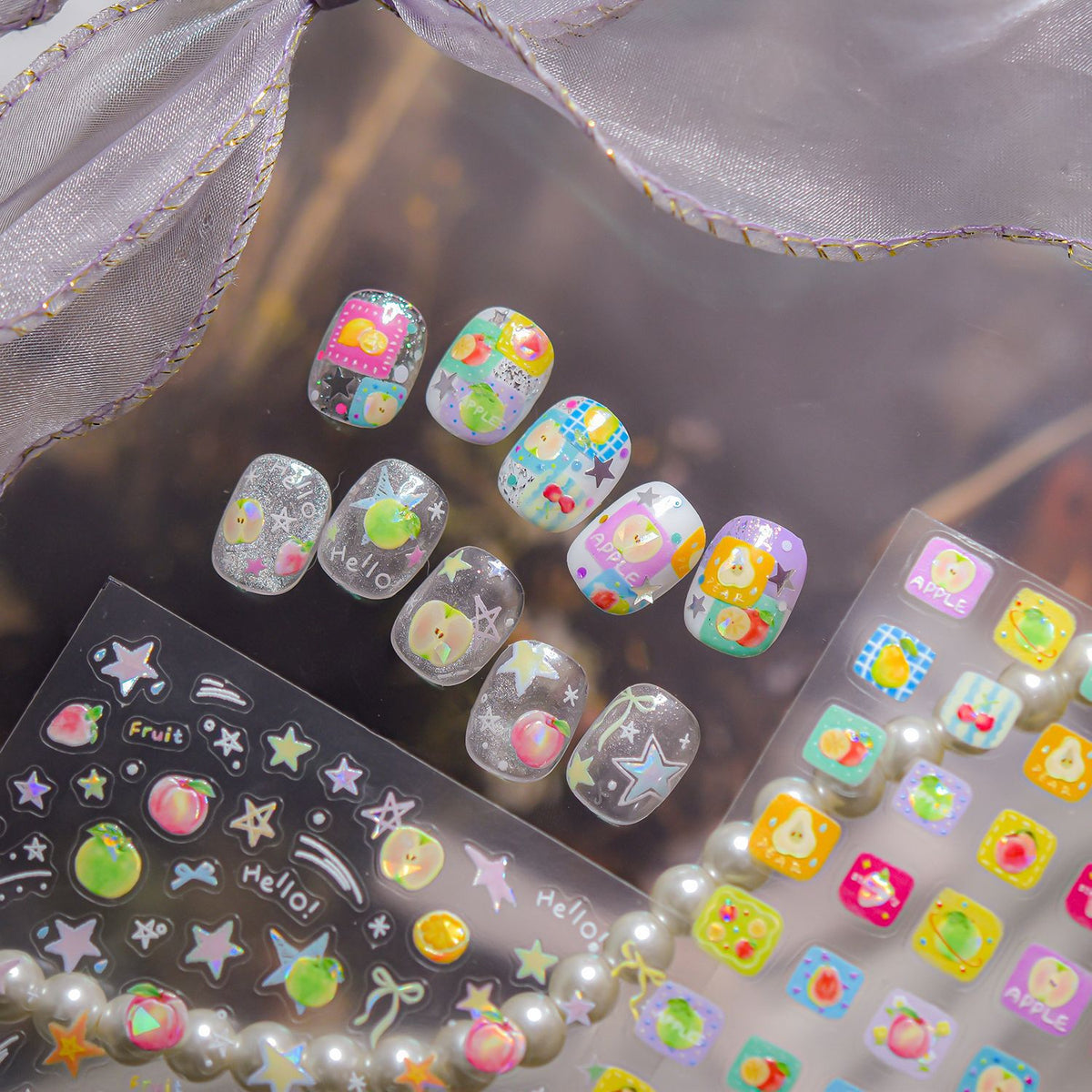 Hello Claws | Summer Fruit Nail Deco Sticker