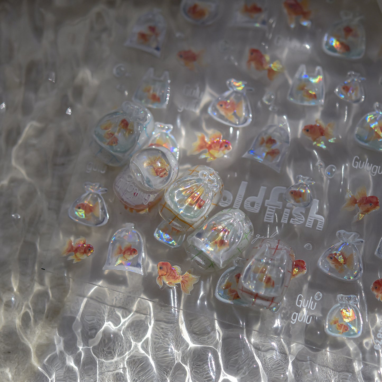 Hello Claws | Goldfish Nail Deco Sticker