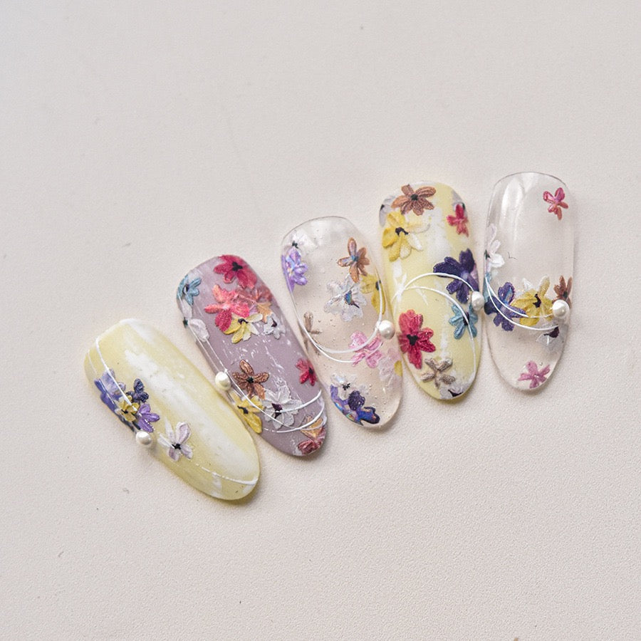 Hello Claws | Spring Wild Flower Nail Deco Sticker
