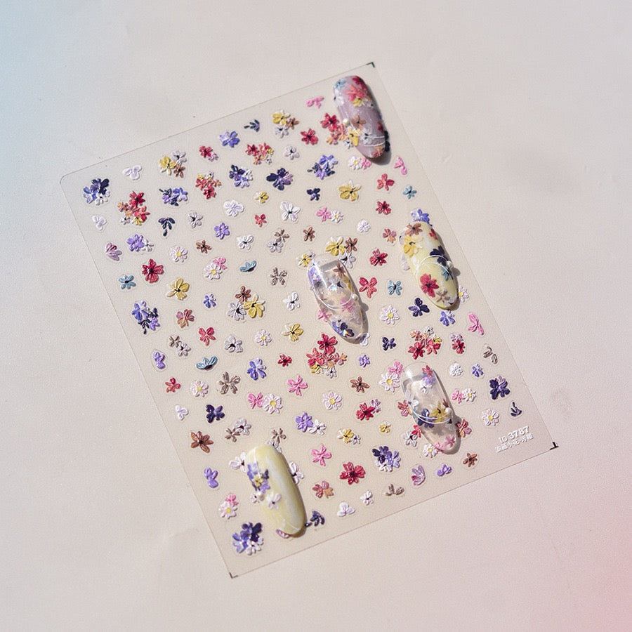 Hello Claws | Spring Wild Flower Nail Deco Sticker