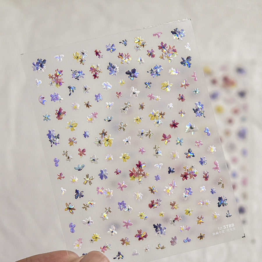 Hello Claws | Spring Wild Flower Nail Deco Sticker