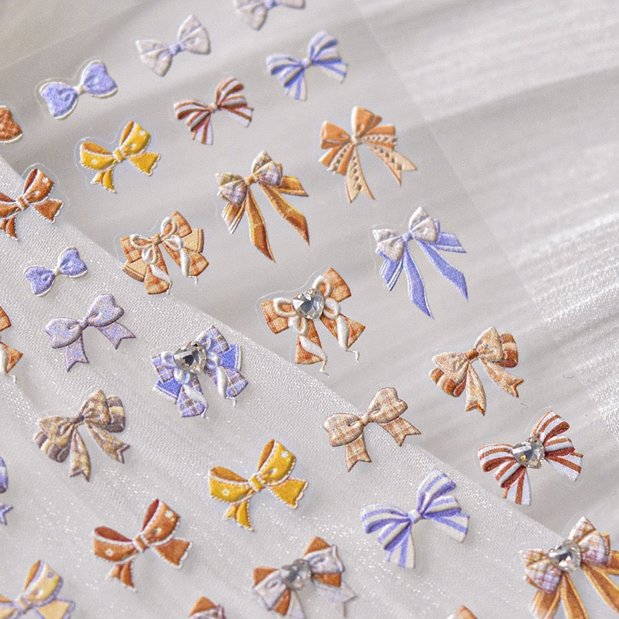 Hello Claws | Kawaii Bowknot Nail Deco Sticker