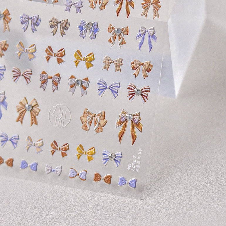 Hello Claws | Kawaii Bowknot Nail Deco Sticker