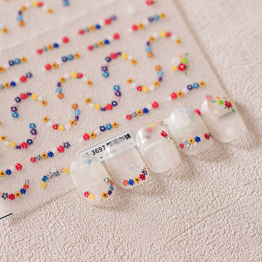 Hello Claws | Spring Mini Flower Nail Deco Sticker