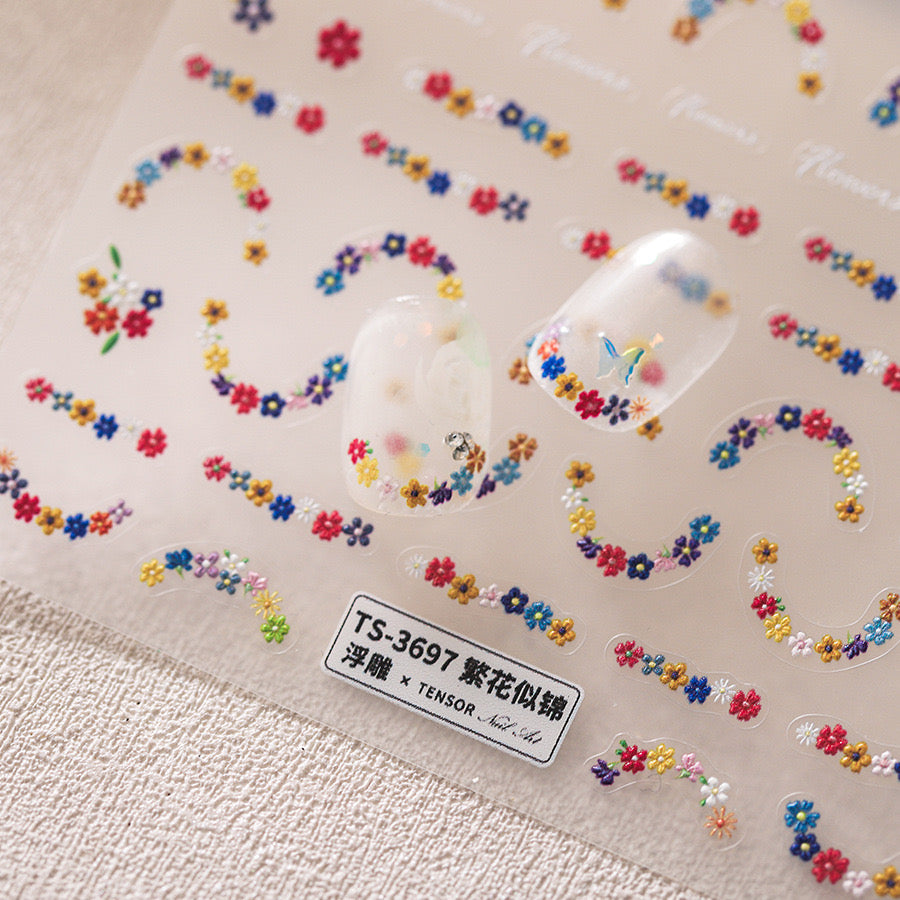 Hello Claws | Spring Mini Flower Nail Deco Sticker