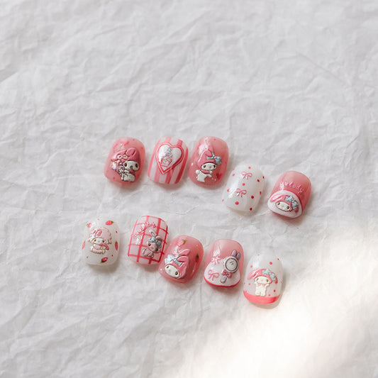 Hello Claws | Melody Embossed Pattern Design Nail Deco Sticker