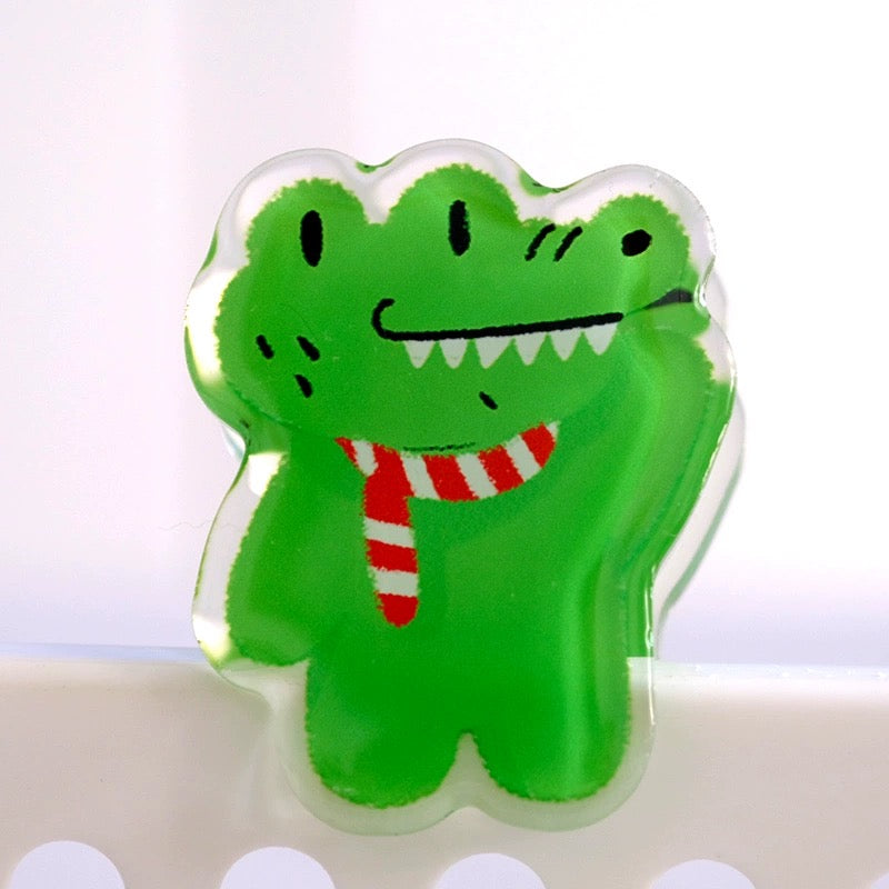 NINIGOGO | EGO Crocodile Acrylic Binder Clip
