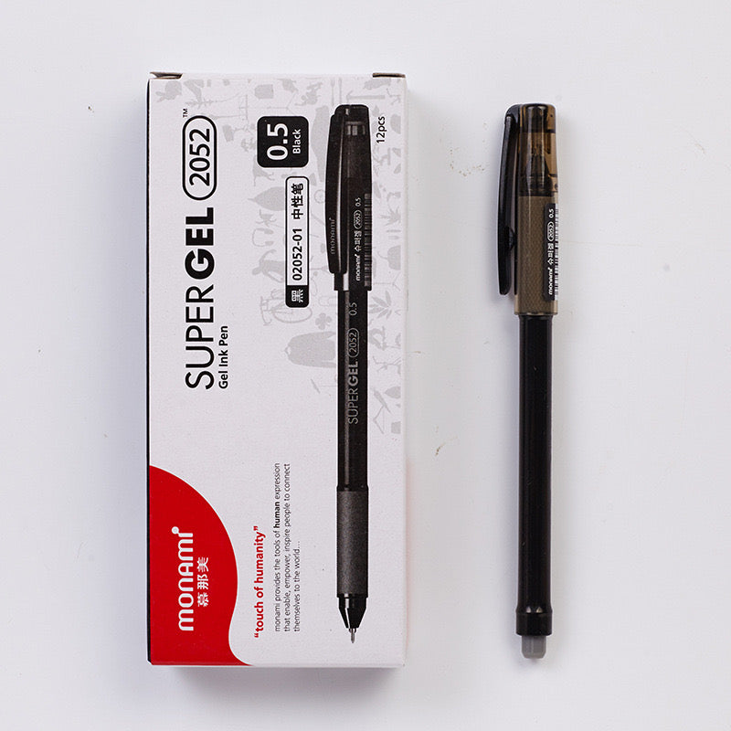 Monami Super Gel 0.5mm Fine Pen