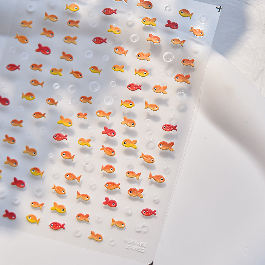 Hello Claws | Jelly Fish Nail Deco Sticker