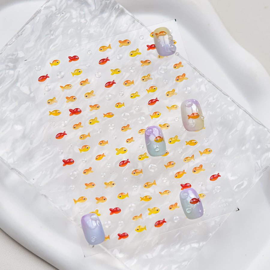 Hello Claws | Jelly Fish Nail Deco Sticker