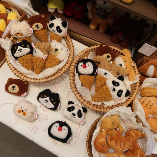 Daily White | Panda Plush Charm