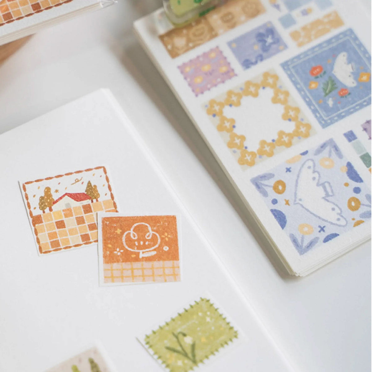Orange Studio | Patchwork Small Clips Scrapbook Decorative PaperÂ
